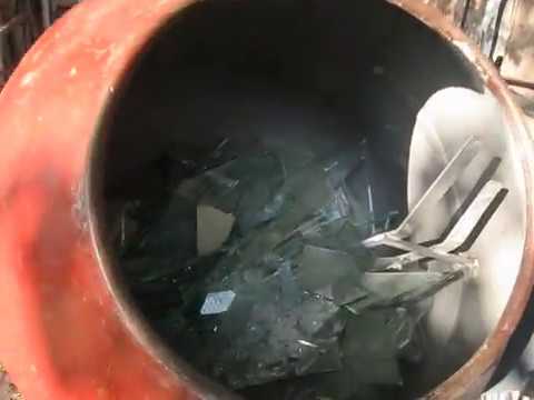 Видео: Шликер без секретов. Предварительный помол стекла