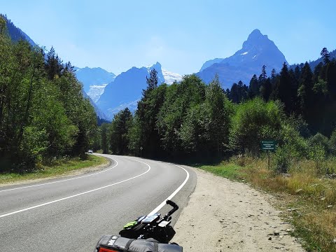 Видео: Ставрополь - Домбай на велосипеде по второстепенным дорогам