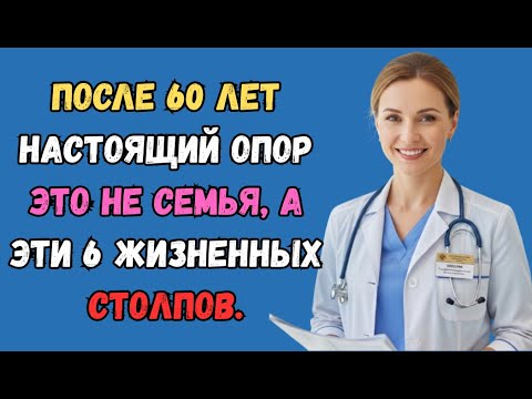 Видео: 6 ключевых опор после 60 лет — сильнее, чем семья! Мудрость и жизненные уроки старшего поколения.