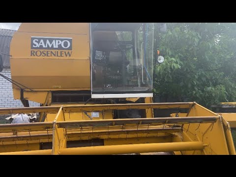 Видео: Установка кондиціонера на комбайн Sampo 690