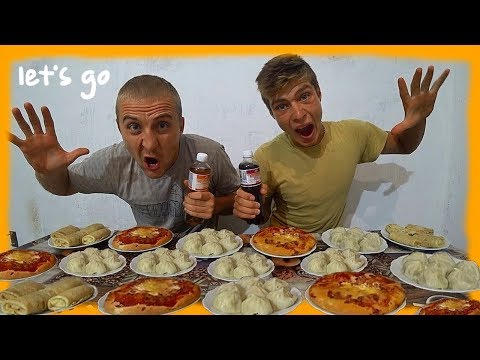 Видео: ХИНКАЛИ ПИЦЦА БЛИНЧИКИ С МЯСОМ КТО БЫСТРЕЕ СЪЕСТ ПОЛУЧИТ ДЕНЬГИ ! КТО ПОСЛЕДНИЙ СЪЕСТ МНОГО ЕДЫ