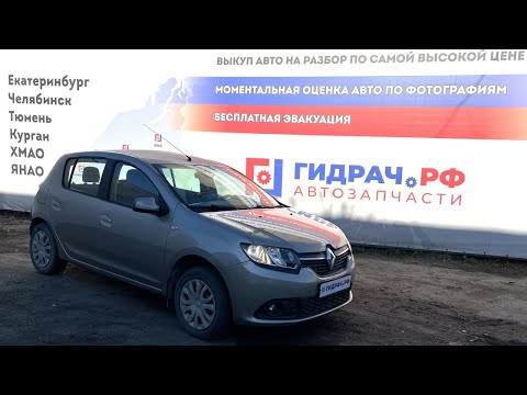 Видео: Обзор перед разбором Renault Sandero