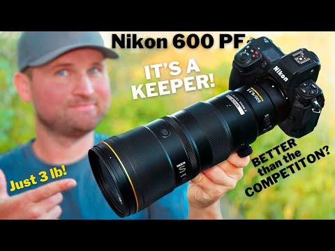 Видео: СЮРПРИЗ! Неужели NIKON только что выпустил ЛУЧШИЙ объектив для съёмки дикой природы? | Nikon 600 ...