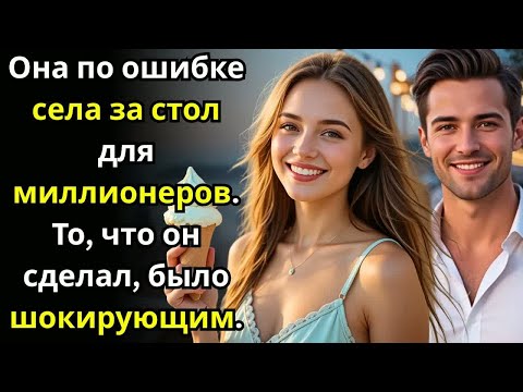 Видео: Она села за зарезервированный стол по ошибке — и миллионер отказался отпустить её.