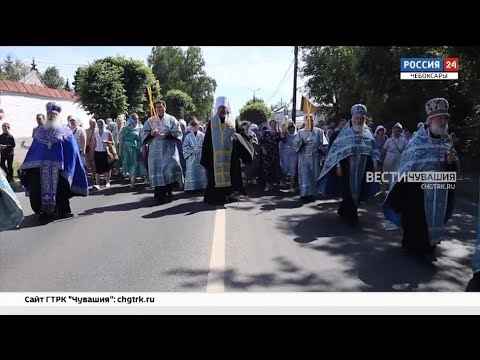 Видео: В Чебоксарах состоялся общегородской Крестный ход