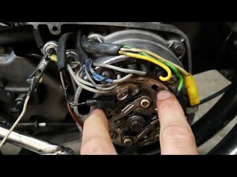 Видео: Настройка контактного зажигания Ява