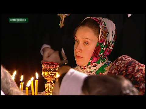 Видео: Вечернее Рождественское богослужение в Киево-Печерской Лавре  6 января 2018 года