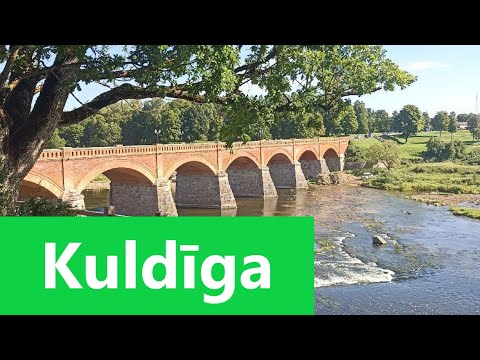 Видео: Кулдига — один из красивейших городов Латвии