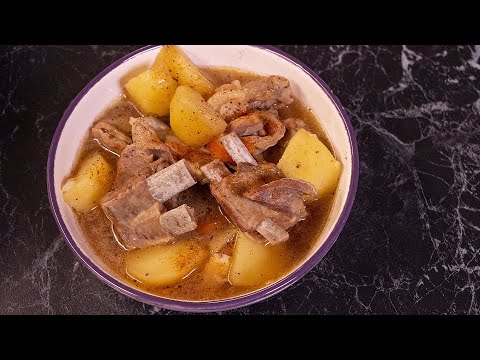 Видео: Просто скинул всё в кастрюлю и вкуснятина готова. Тушеные ребра барашка с картошкой