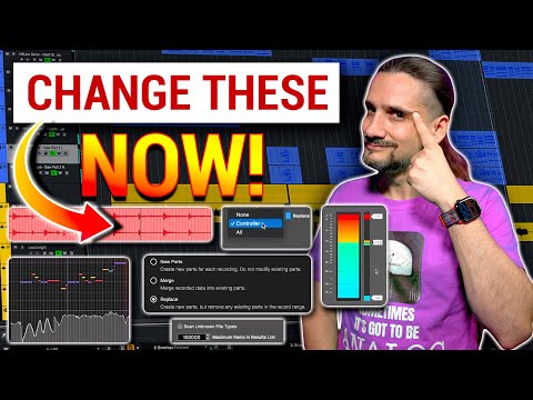 Видео: 10 настроек Cubase, которые я меняю КАЖДЫЙ раз!