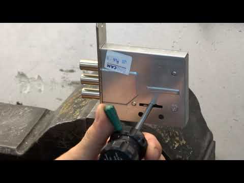 Видео: турбо декодер для вскрытия просам BORDER бордер 4+4 Turbodecoder  отмычка  Juwel 4+4 медвежатник