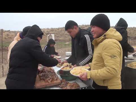 Видео: 08.12.23ж Қуан құдық ауылы Бекназаровтар әулеті Еркебұлан мырзаның елден бата алу кокпар тойы