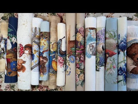 Видео: #65 Все мои начатые процессы: 26 Dimensions, Bucilla, Janlynn, МП Студия, Золотое Руно, Риолис