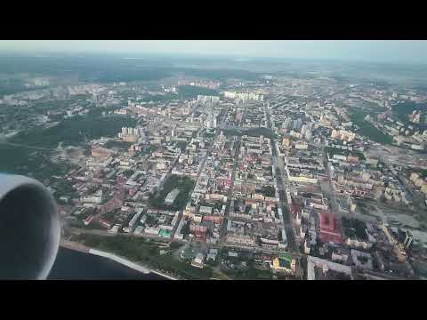 Видео: 737-800 посадка в Перми (Большое савино)