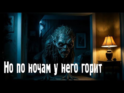 Видео: Но по ночам у него горит свет. Страшные. Мистические. Творческие истории. Хоррор