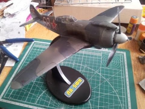 Видео: ЛА-5ФН (Zvezda) 1\48 scale...шаг3