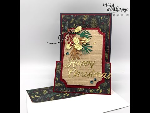 Видео: Stampin Up//Слова сезона//Разветвление//Fun Fold//Эксклюзивы онлайн//Предварительный просмотр//Пр...