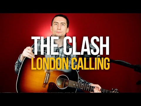 Видео: Как играть The Clash London Calling на гитаре