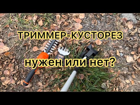 Видео: РАСПАКОВКА. Тестируем аккумуляторные садовые ножницы + кусторез Patriot