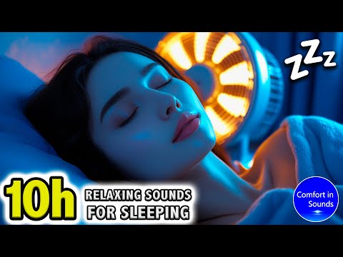 Видео: Невероятно расслабляющий белый шум для сна | Классический звук вентилятора + шум обогревателя