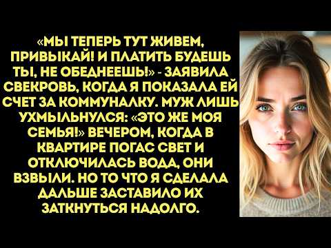 Видео: «Платить будешь ты!» - Свекровь привезла всю семью и за месяц сожгла электричества на 15 тысяч.