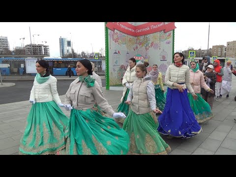 Видео: 2022 04 27 Харинама Савёловская (1/2). Harinama Savyolovskaya (1/2).