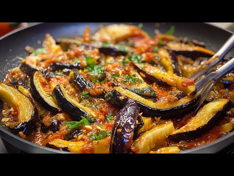 Видео: Таких простых баклажанов вы еще не видели! Вкусная вариация спагетти!