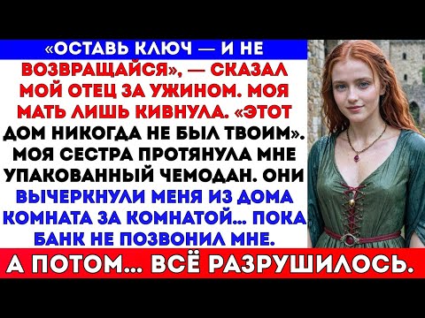 Видео: Мои родители сказали: «Оставь ключ от дома — бери чемодан и уходи». А потом мне позвонил банк и сказ