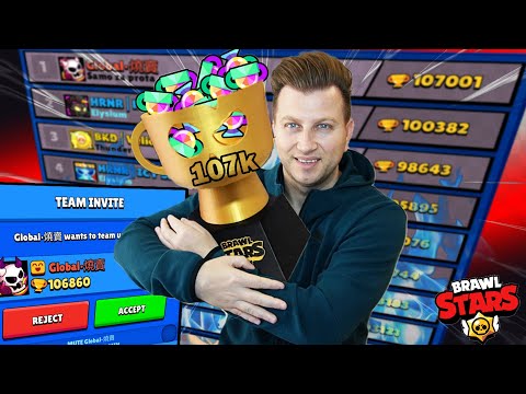 Видео: ПОМАГАМ НА 1вия В БЪЛГАРИЯ ЗА 107000 КУПИ В BRAWL STARS