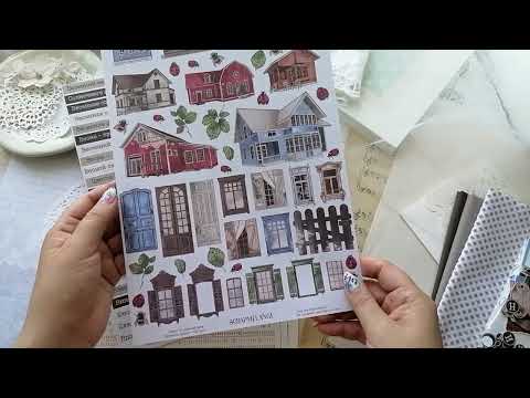 Видео: Обзор материалов от ScrapMelange Studio для сентябрьского блокнота СП Блокноты круглый год.