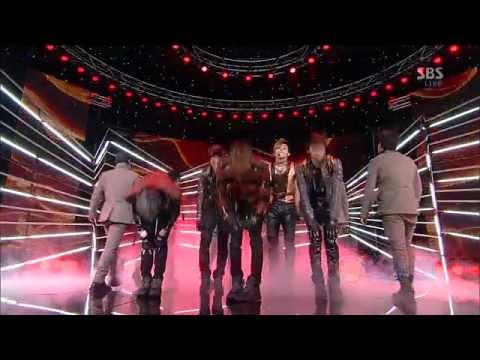 Видео: B.A.P [One shot] @SBS Inkigayo Популярная песня 20130331