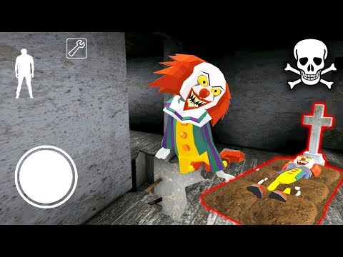 Видео: КЛОУН ПЕННИВАЙЗ МЁРТВ ФИНАЛ СОСЕД ГРЕННИ - Clown Neighbor 2 Granny Escape