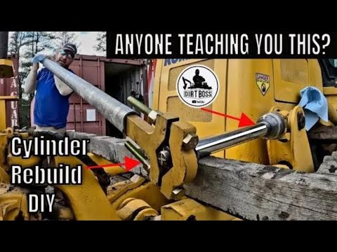 Видео: Восстановление уплотнений гидравлических цилиндров