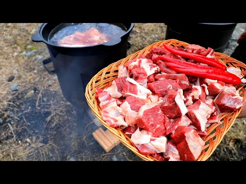 Видео: Почему это СУПЕР МЯСНОЕ и НАВАРИСТОЕ БЛЮДО можно приготовить только в ДВУХ КАЗАНАХ? Не просто мясо!