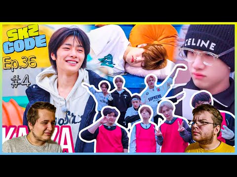 Видео: Реакция на [Русская озвучка Kadza] Time Out TM | SKZ CODE Ep.36 #4