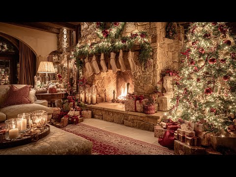 Видео: ❄️ Уютная зимняя рождественская атмосфера 🎄✨ Спокойная инструментальная музыка 🎁