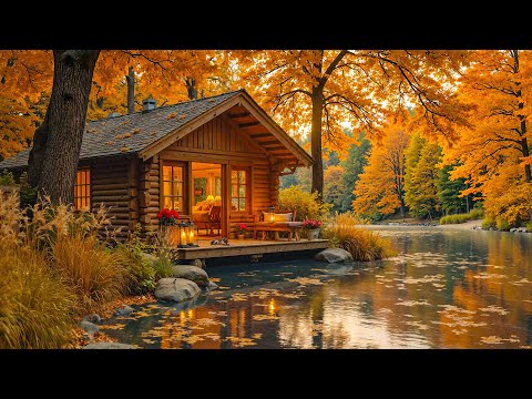 Видео: Тихий осенний день 🍁Мягкое фортепиано и атмосфера природы для творческого сосредоточения