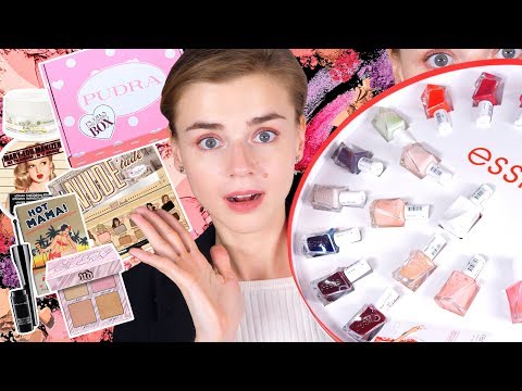 Видео: ЧТО ПРИСЫЛАЮТ БЛОГЕРАМ? НОВИНКИ MAC, PUDRA DISCOVERY BOX 3, URBAN DECAY, theBALM, ESSIE