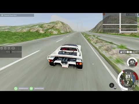 Видео: перепрыгнет ли машина сломанный мост в BeamNG drive.часть 23.