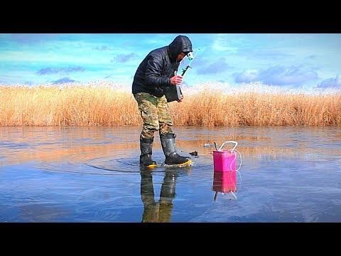 Видео: Я вышел на последний лёд. САМЫЙ ОПАСНЫЙ. Рыбалка на щуку. Жерлицы. Зимняя рыбалка.