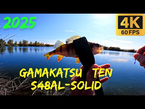 Видео: Релакс с мормышкой осенью с  Gamakatsu LUXXE Yoihime Ten S48AL-solid