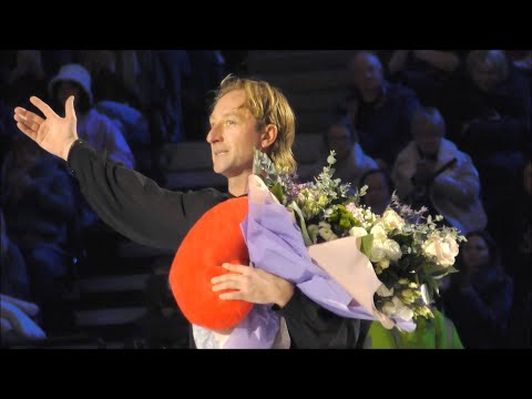 Видео: Евгений Плющенко : Без вас я был бы никем! Речь юбиляра и Шторм. "35 лет на льду", Москва.12.11.22