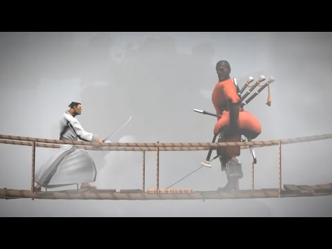 Видео: [SFM] САМУРАЙ ДЖЕК - Встреча с Шотланцем by #Greatdictator (Дубляж)