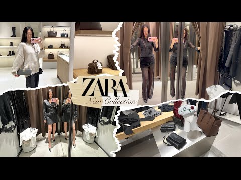 Видео: Shopping vlog ZARA / New collection / party outfits / вечерние образы / шопинг с примеркой