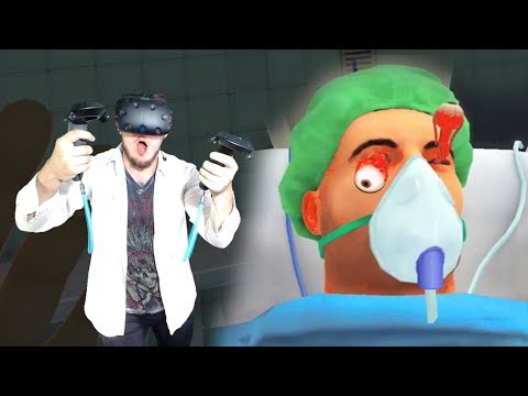 Видео: СТАЛ ВРАЧОМ - СИМУЛЯТОР ХИРУРГА VR (Surgeon Simulator VR) HTC VIVE