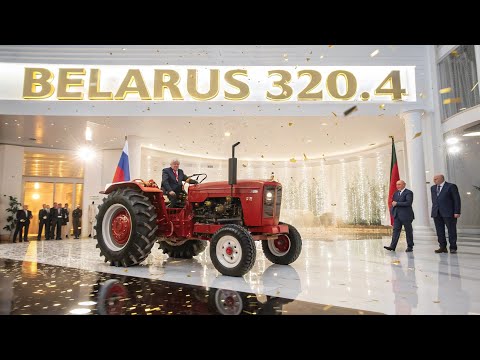 Видео: 🚜 ШОК! Новый Беларус 320.4 ПОКОРИЛ Англию 😱🇷🇺 Русская мощь в роскошном шоуруме!