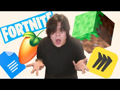 Видео: Я создавал один и тот же дизайн в программах не предназначенных для дизайна.