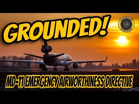 Видео: MD-11 приземляются! FAA Emergency AD 2025-23-51