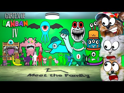 Видео: ЗЛОВРЕДНЫЕ МОНСТРЫ разрушили ДЕТСКИЙ САД БАНБАН! Garten of Banban Не бойся-ПЛАСТИЛИН Лера и  Макс