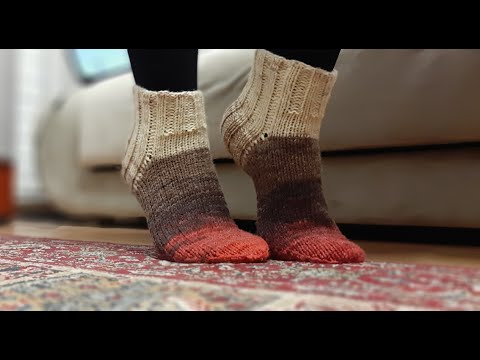 Видео: ☀️КРАСИВЫЕ и Самые простые Носки☀️ на 5 спицах.